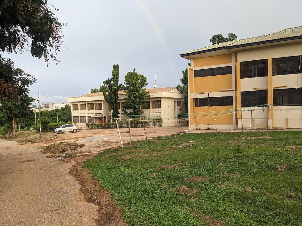 A student hostel building near FUTA, Akure
